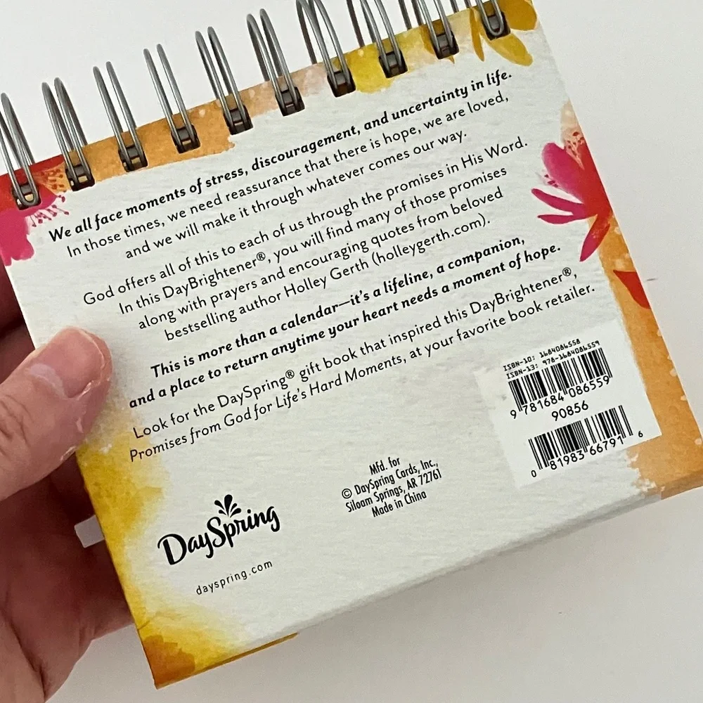 Promises from GOD for Life's Hard Moments Inspirational Dayspring by Holly Gerth